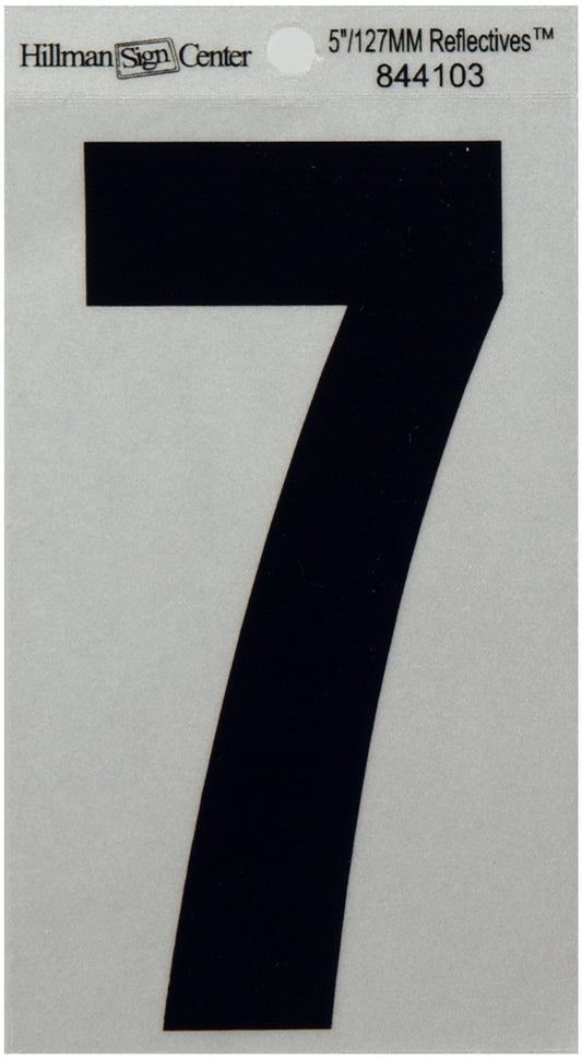 Mylar Number 7 Decals