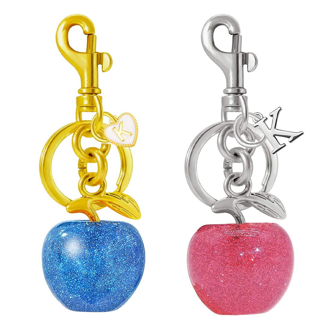 Blue Pink Key Chain Bag Charm