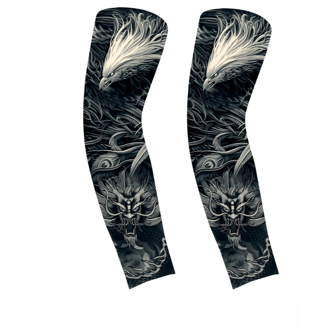 Sun Protection Arm Sleeves for Men * Women+ Sports Compression Cooling 2 Piece Sleeve,WSXT-009.