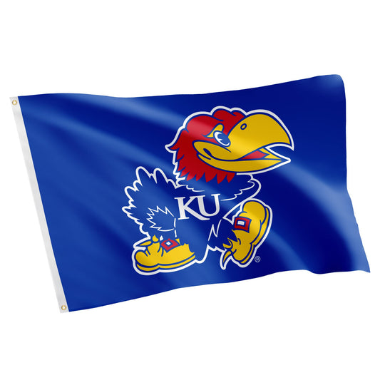 Desert Cactus The University of Kansas Flag Jayhawks KU Flag Banners 100%