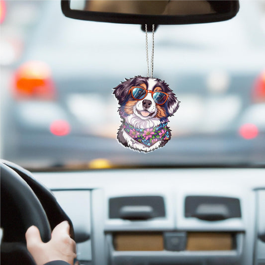 Dog Car Rearview Mirror Charm