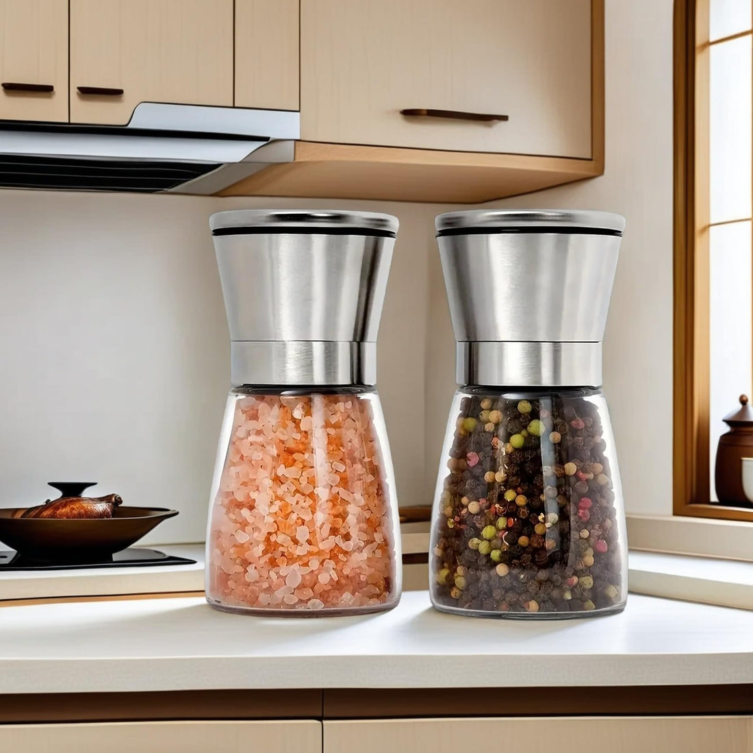 Salt and Pepper Grinder Set