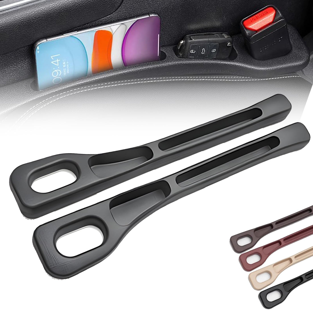 Car Seat Gap Filler for cars with drop seats available.