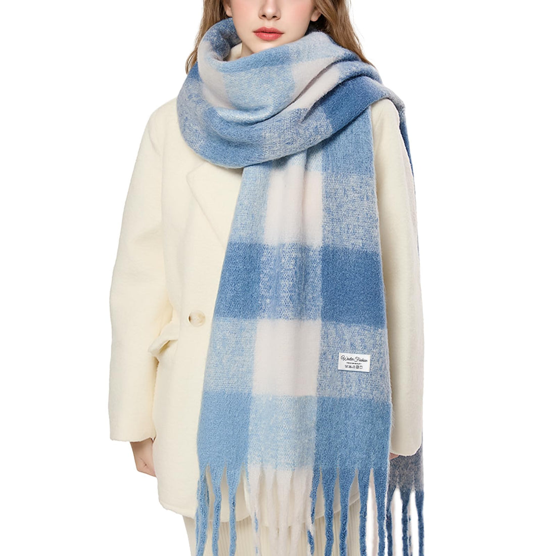 Womens Warm Winter Scarves with Soft Cashmere Feel