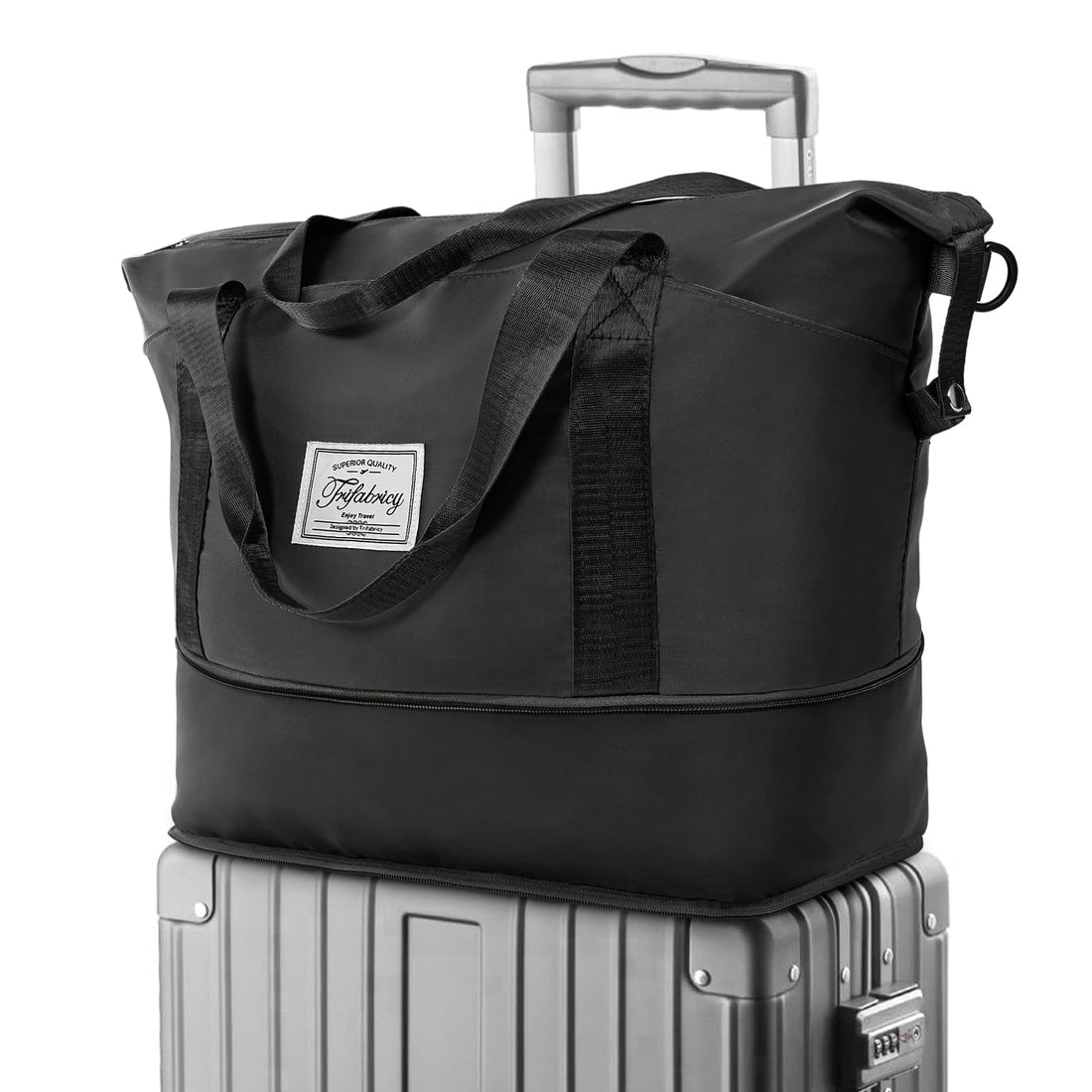 Versatile Travel Bag with Waterproof Pocket for Weekend Getaways Essentials.