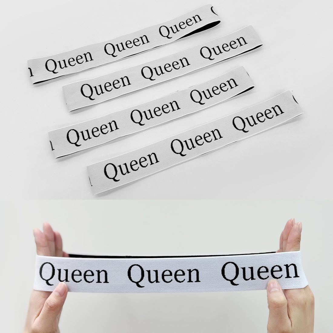Elastic Bed Sheet Organizer Bands for Labeling and Storage Solutions