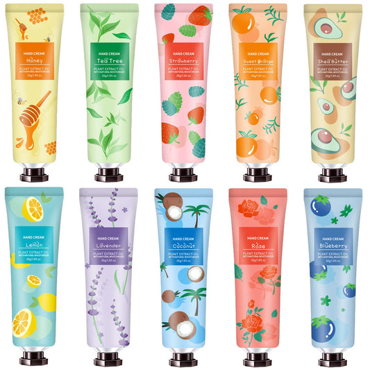 Moisturizing Hand Cream Gift Set for Dry, Cracked Hands