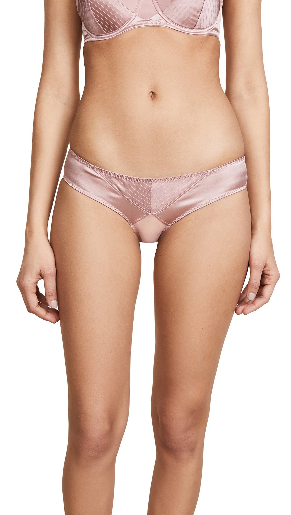 Fleur du Mal Women's Satin Hipster.