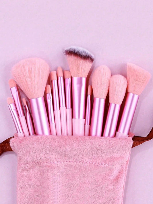 13Pcs Professional Makeup Brush Set with Bag