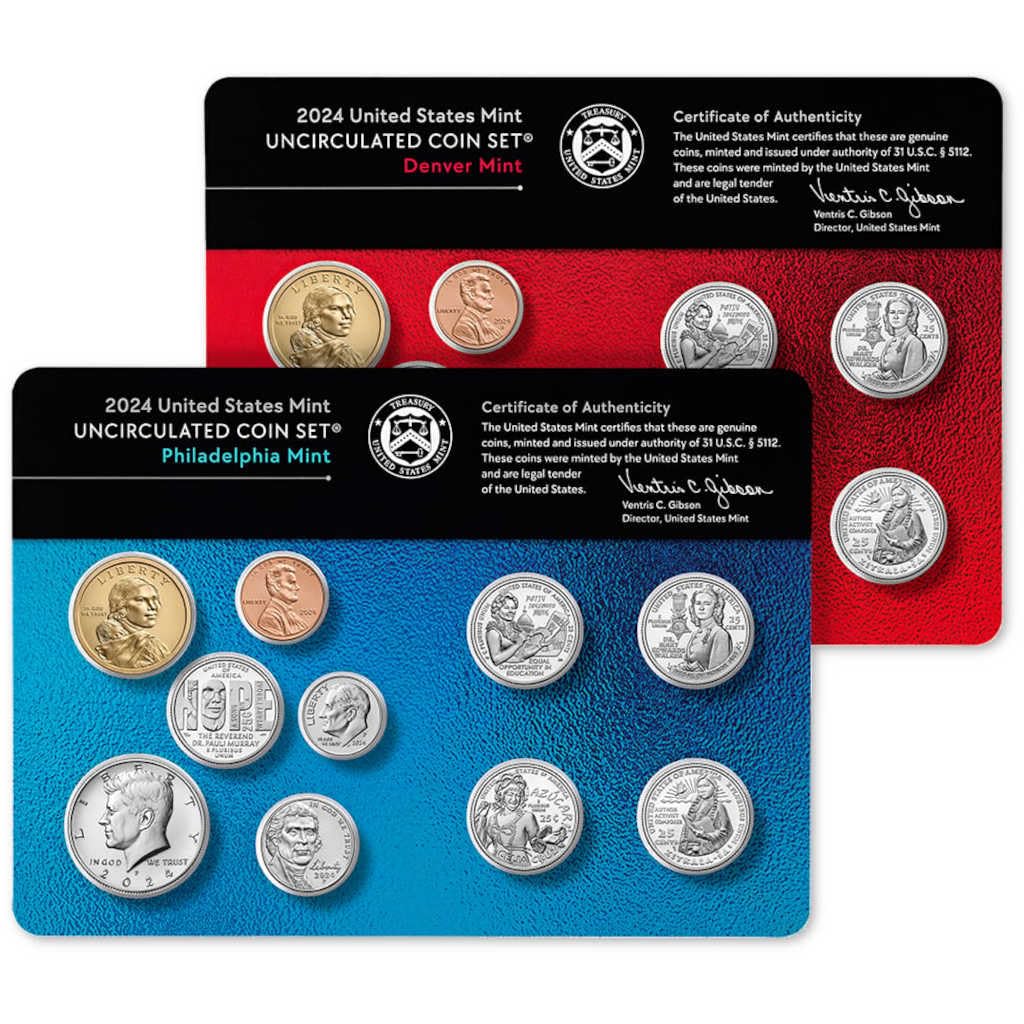 2024 Uncirculated Coin Set with Original Government Packaging Console Edition.
