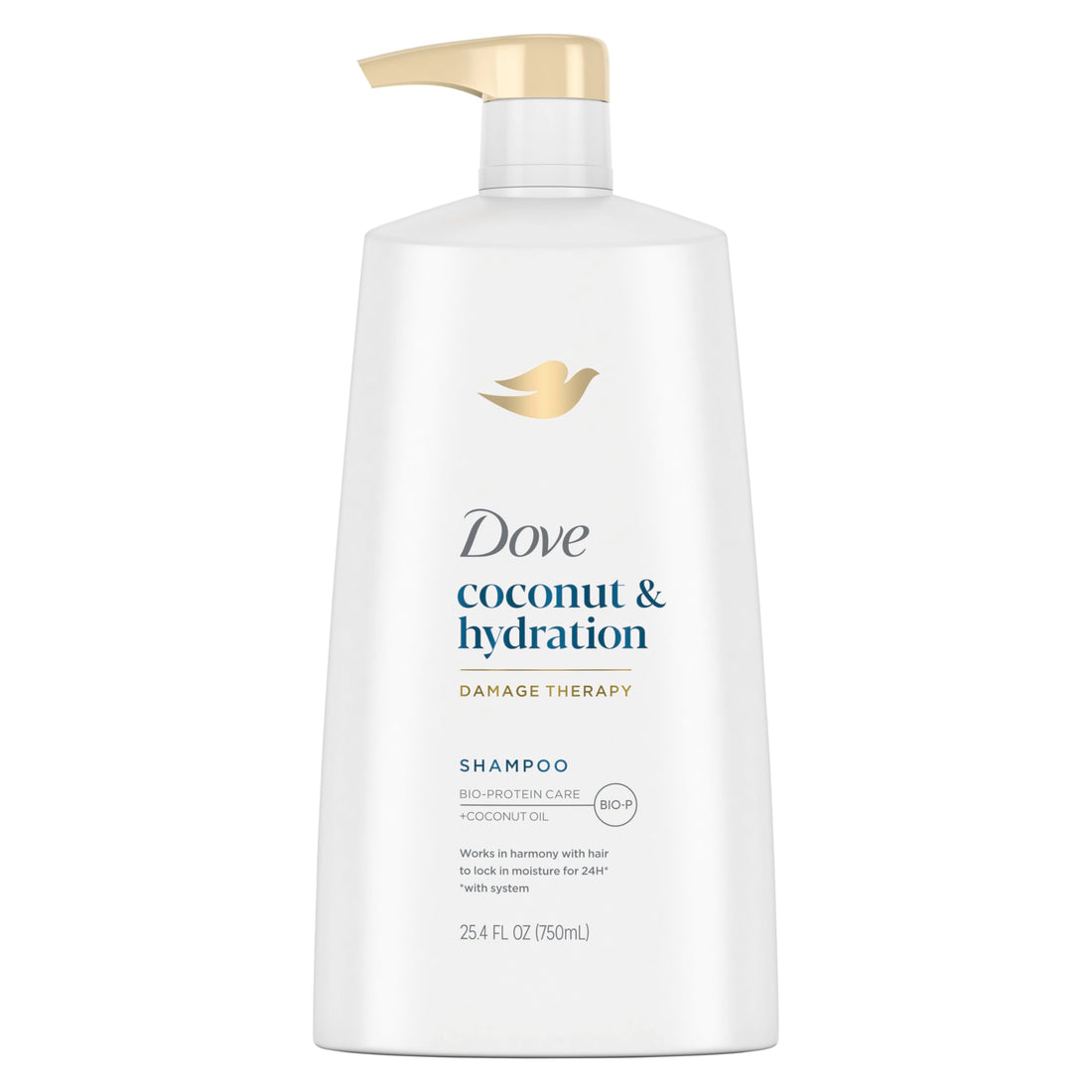 Dove Ultra Care Shampoo Coconut and Hydration for Dry Hair Shampoo with Oil Blend of Coconut, ...