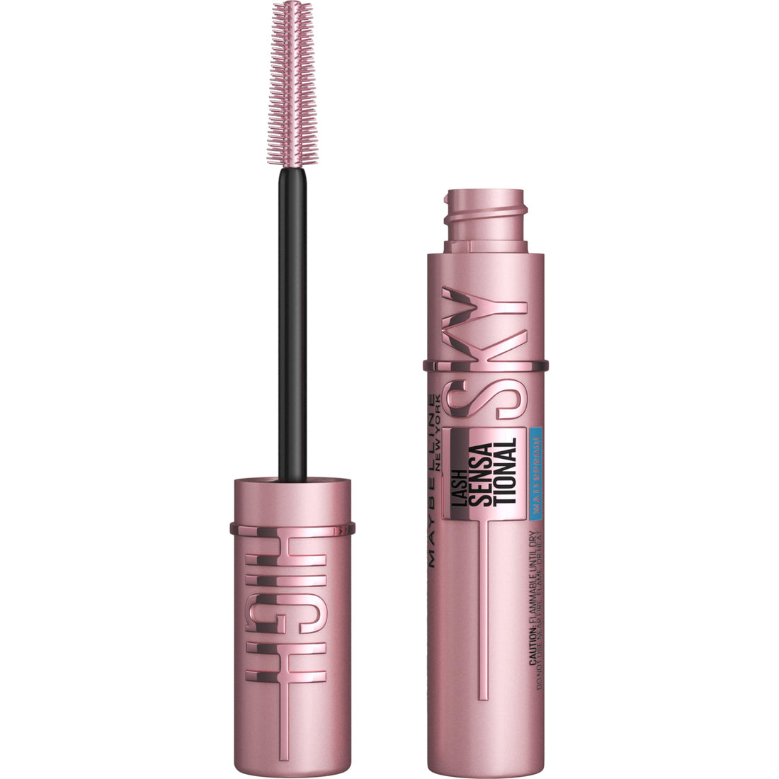 Maybelline Lash Sensational Sky High Waterproof Mascara - Lengthening and Volume.