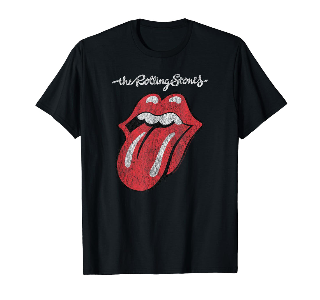 Rolling Stones Official Script Tongue T-Shirt.