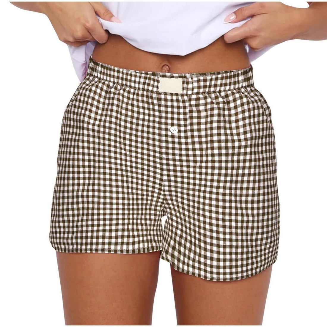 Plaid Pajama Shorts for the Fearless Fashionista