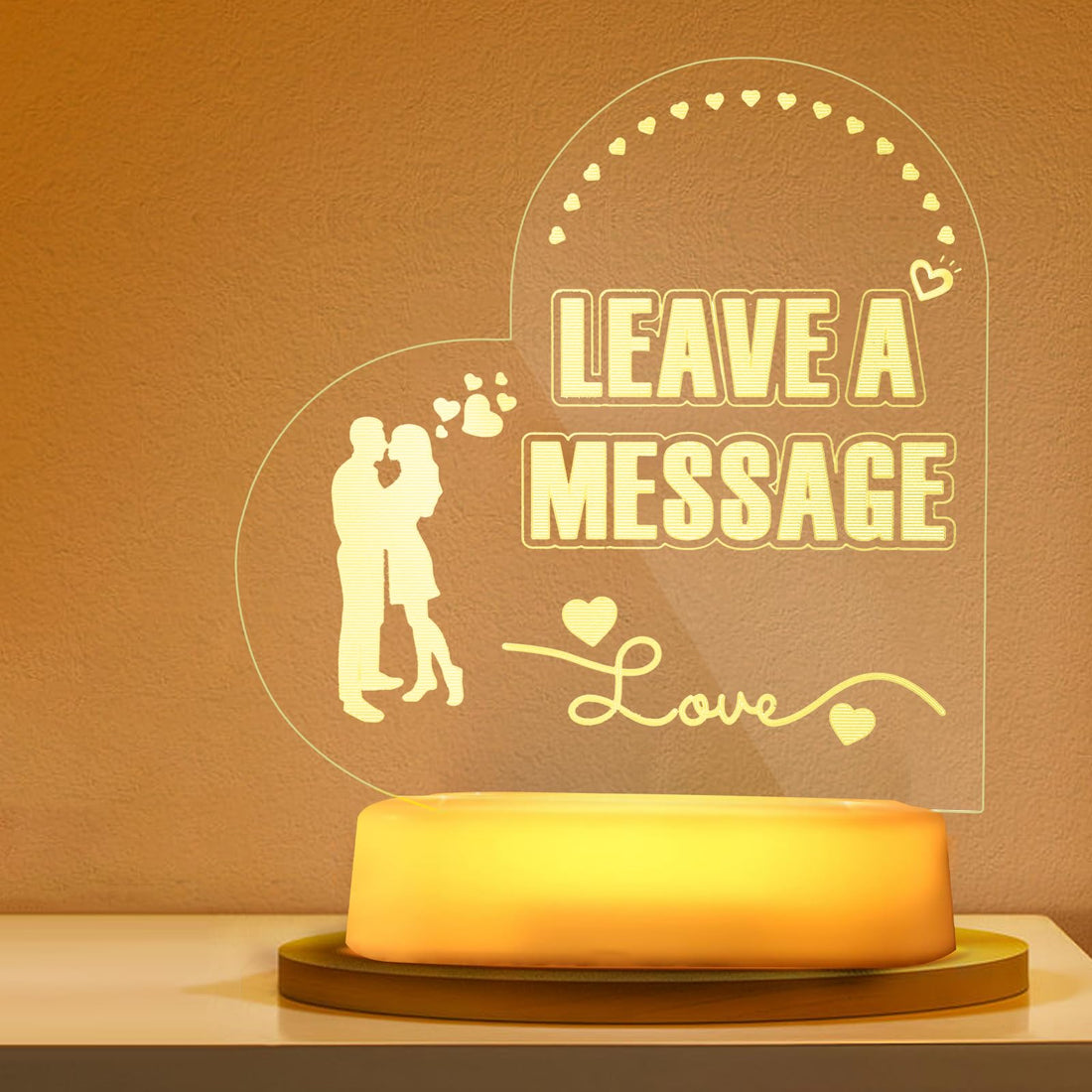 LED Leave A Message Wedding Sign