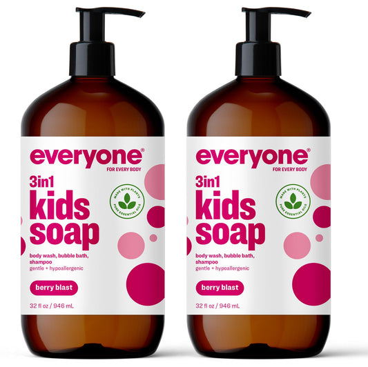 Berry Blast 3-in-1 Kids Soap & Body Cleansing Fun Bundle Pack.