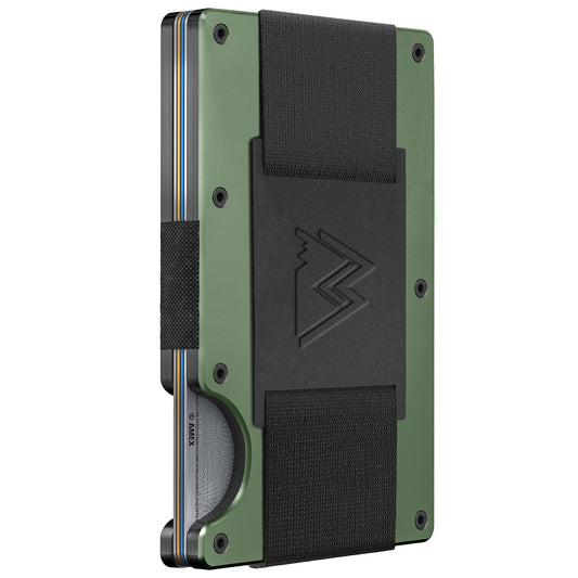 Mountain Voyage Co Minimalist Cash Strap and Money Clip Wallet.