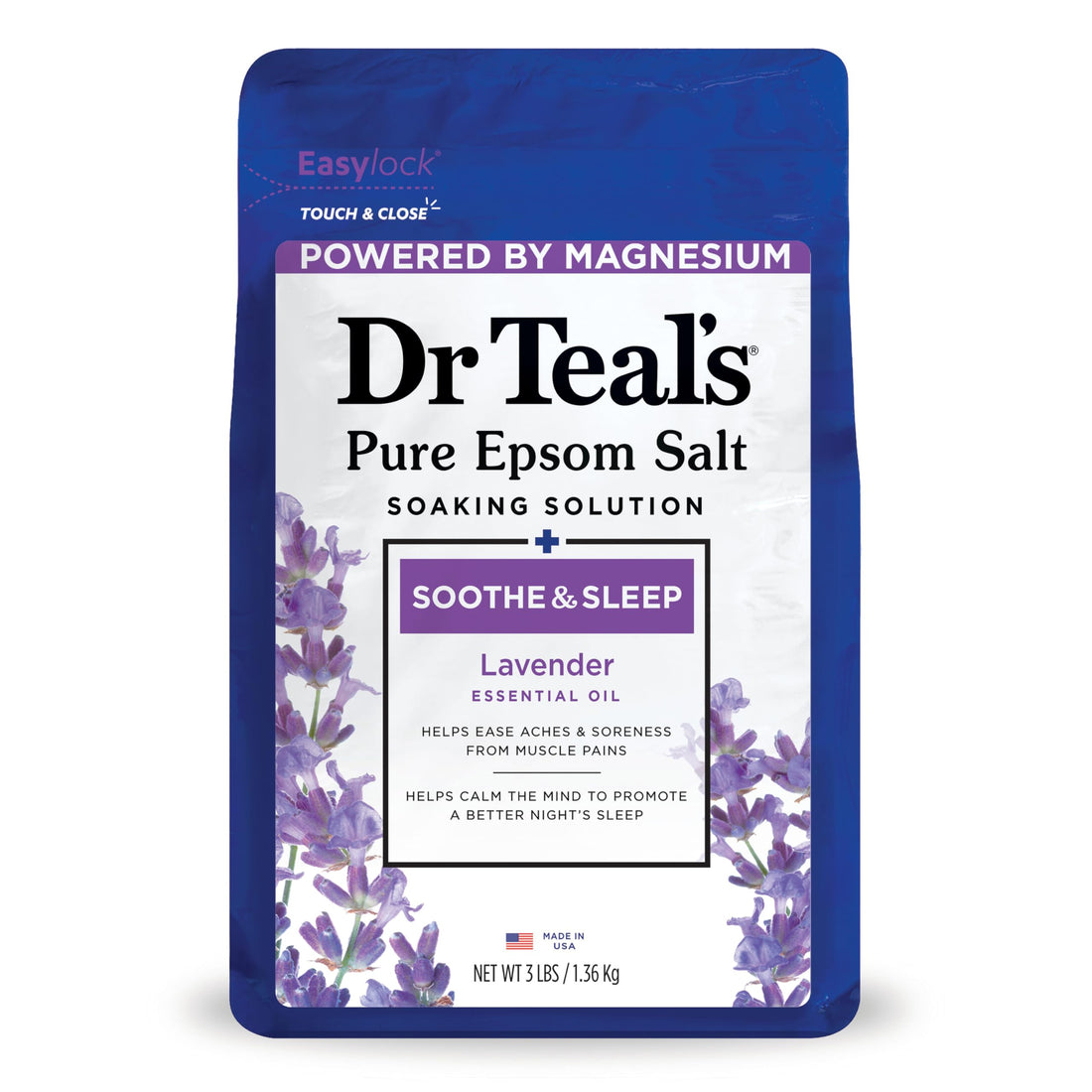 Unlock Tranquility: Soothe & Rejuvenate with Dr. Teal's Restful Relief Soak