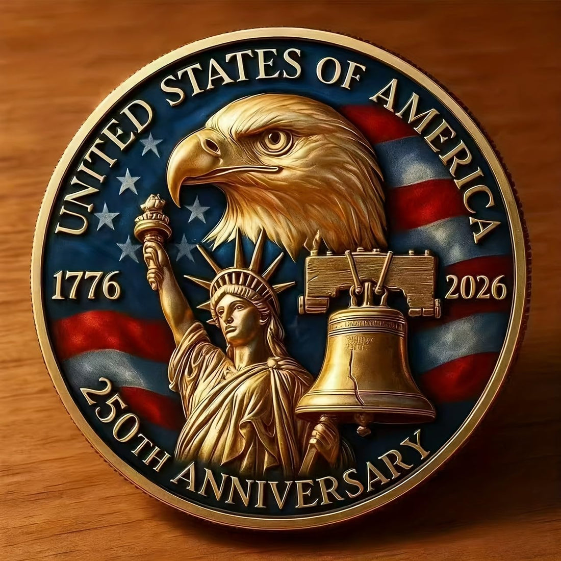 US Freedom Commemorative Coin Set Collectible