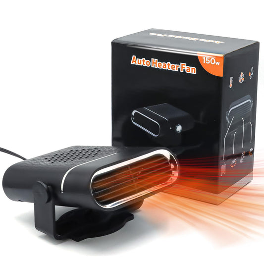 Portable 2-in-1 Car Heater for 360° Adjustabilidade 150W 12V Efficiency