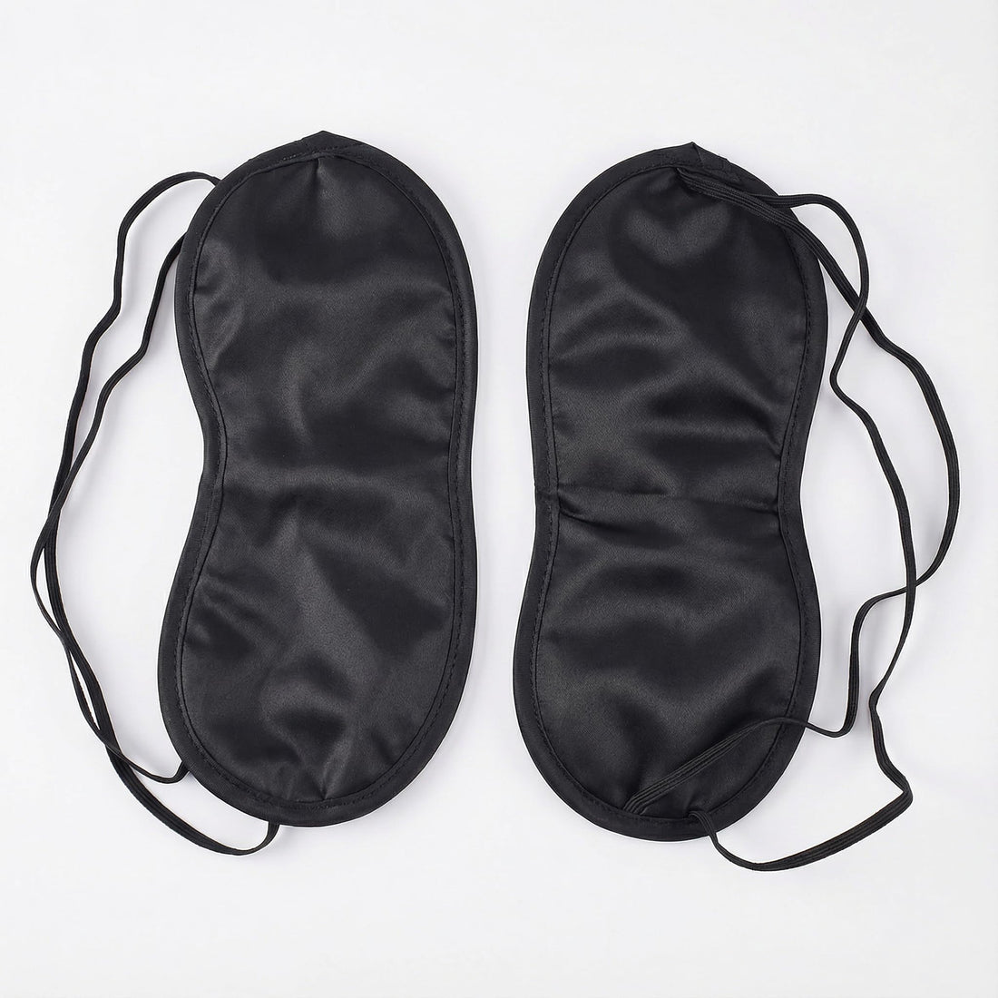 These Black Satin Sleep Masks Block Light Better Than $50 Brands