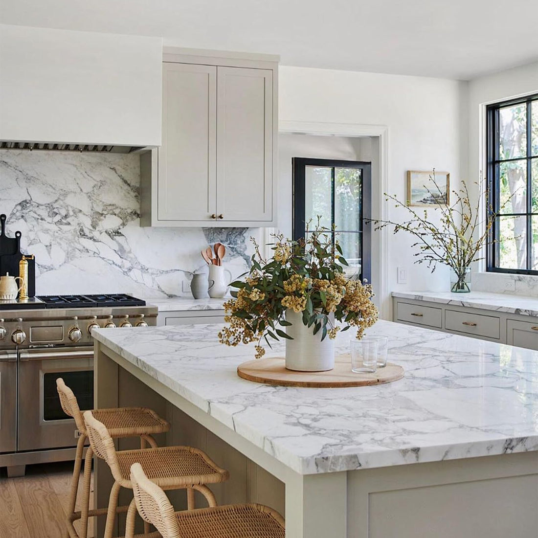 Peel and Stick White Marble Wallpaper for Walls and Cabinets