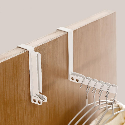 Portable Over-the-Door Folding Clothes Rack for Space Saving