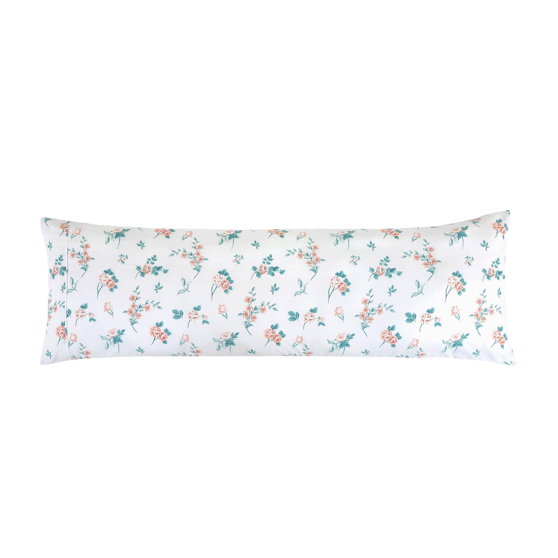Elegant Comfort Ultra Soft Pink Floral Print Microfiber Pillowcase Set