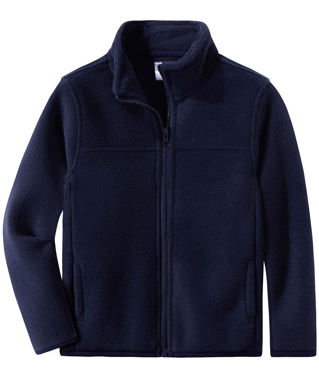 Spring Gege Youth Solid Full-Zip Polar Fleece Jacket for Children