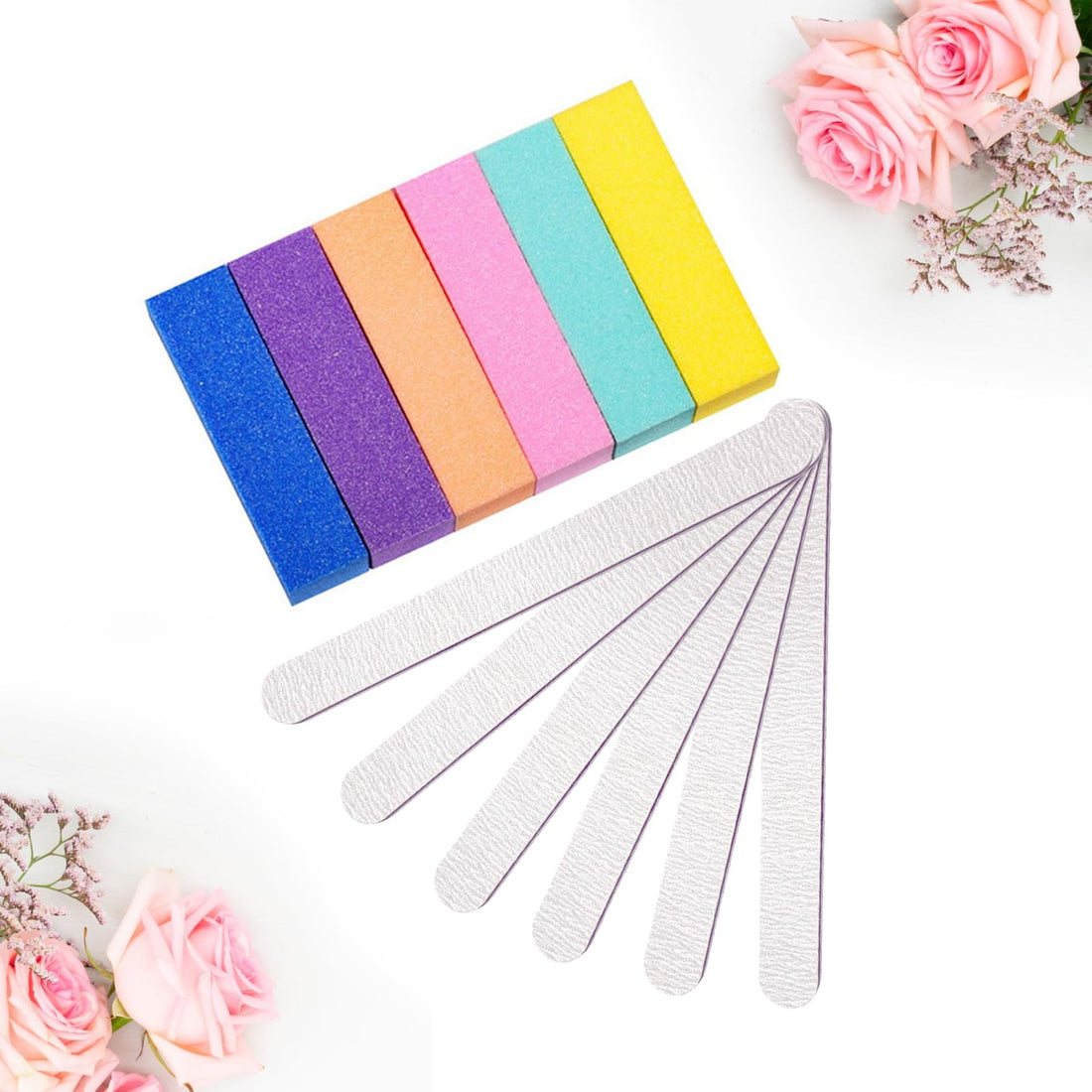 Nail File Set for Natural and Acrylic Nails
