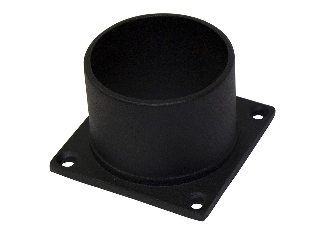 Solus S349-BK Black Pier Mount Adapter for 3 Post Lighting Fixtures.