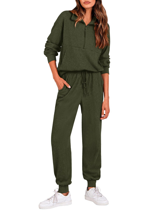 Cozy BTFBM Long Sleeve Tracksuit Set for Women's Fall 2025