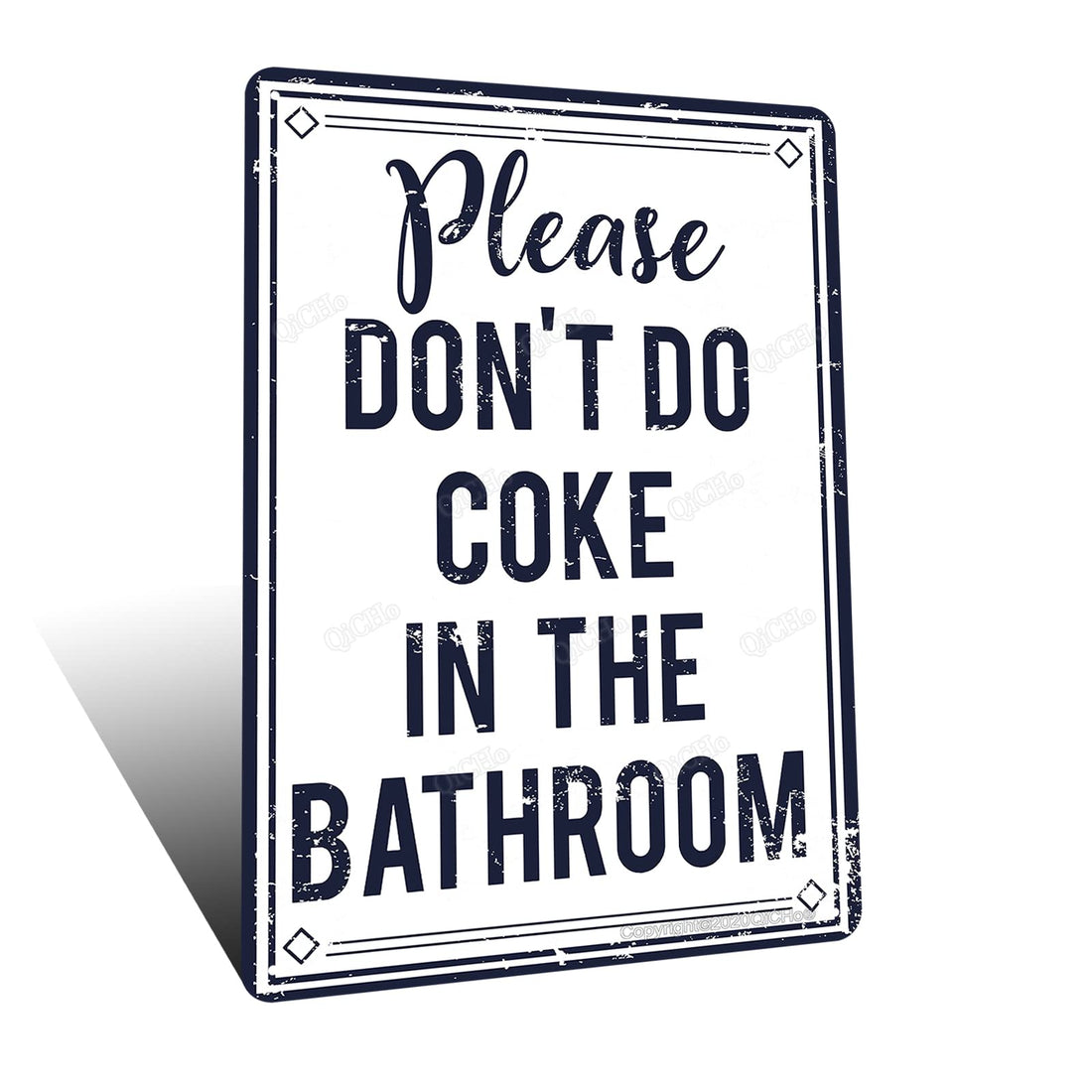 Funny Bathroom Decor Signs for Home and Bar