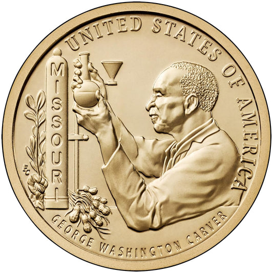 2024 P, D American Innovation - Missouri - George Washington Carver - $1 Coin - P and D 2 Coin Set ...