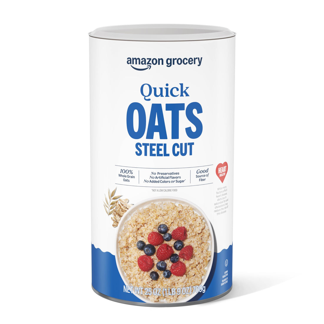 Amazon Grocery Steel Cut Quick Oats 25oz