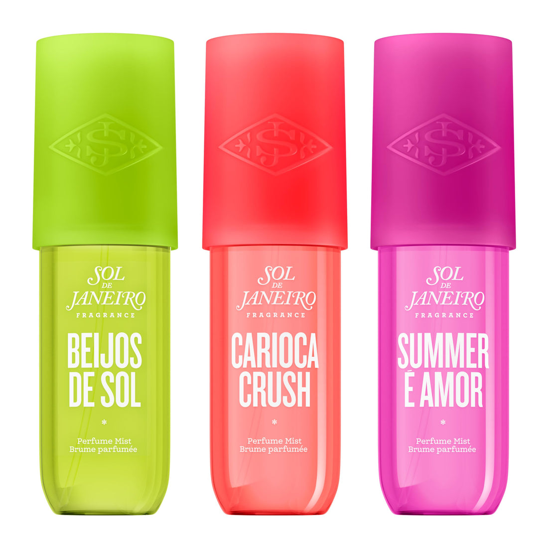 Sol de Janeiro Perfume Mist Bundle Details Perfume mist bundle with three limited edition scents ...
