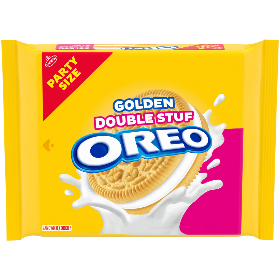 OREO Double Stuf Golden Sandwich Cookies