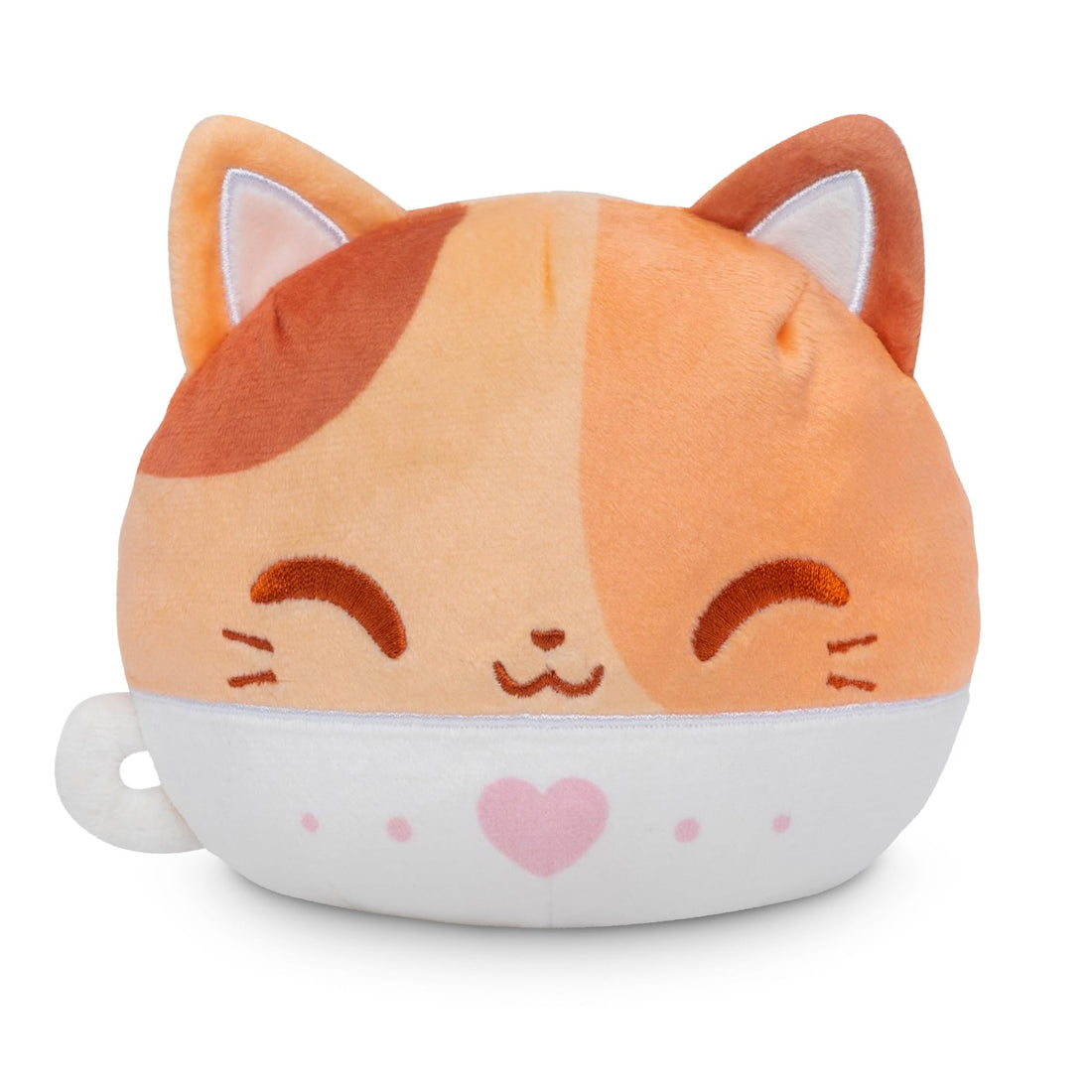 Reversible Cat Plush Toy for Kids