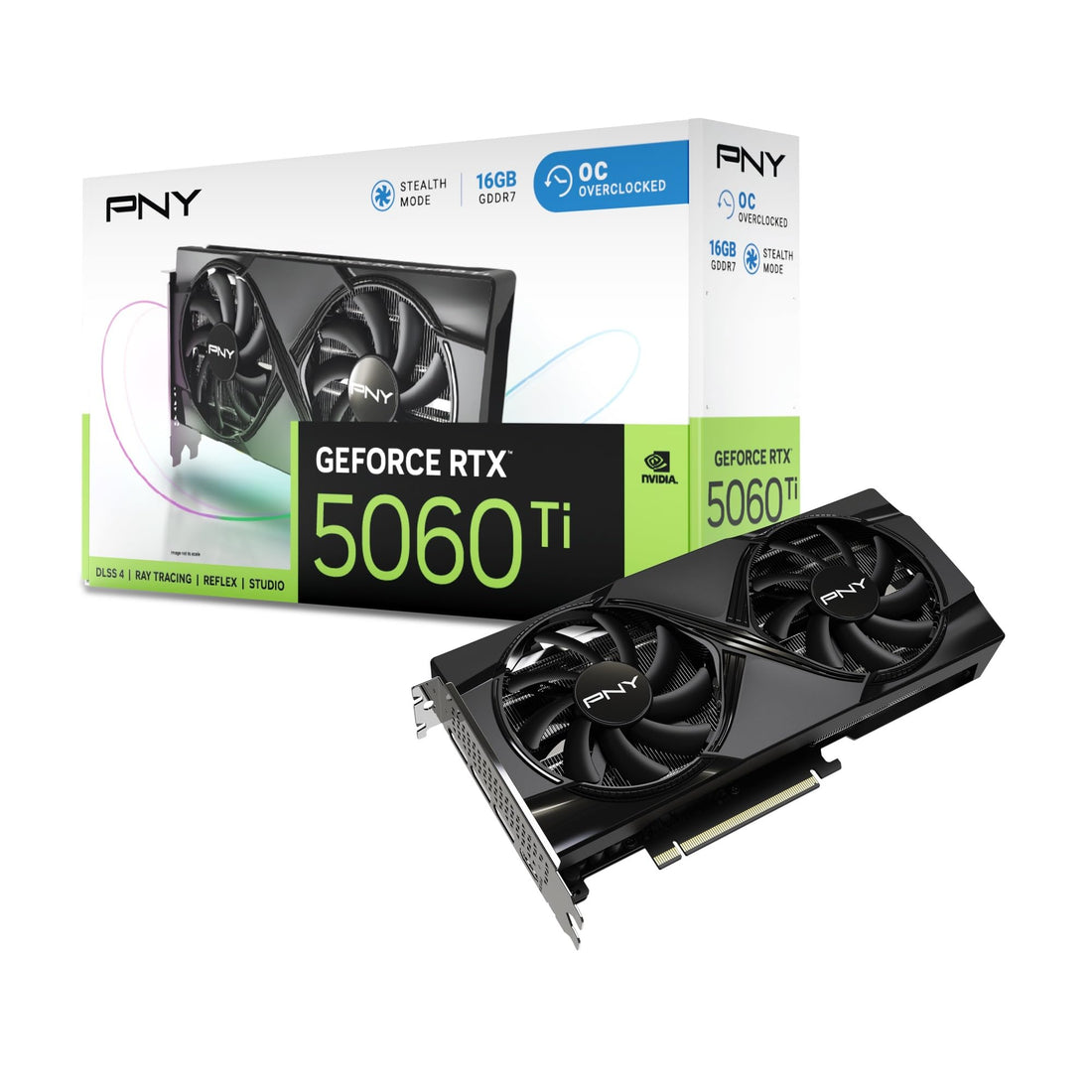 PNY NVIDIA GeForce RTX 5060 Ti Graphics Card Specifications
