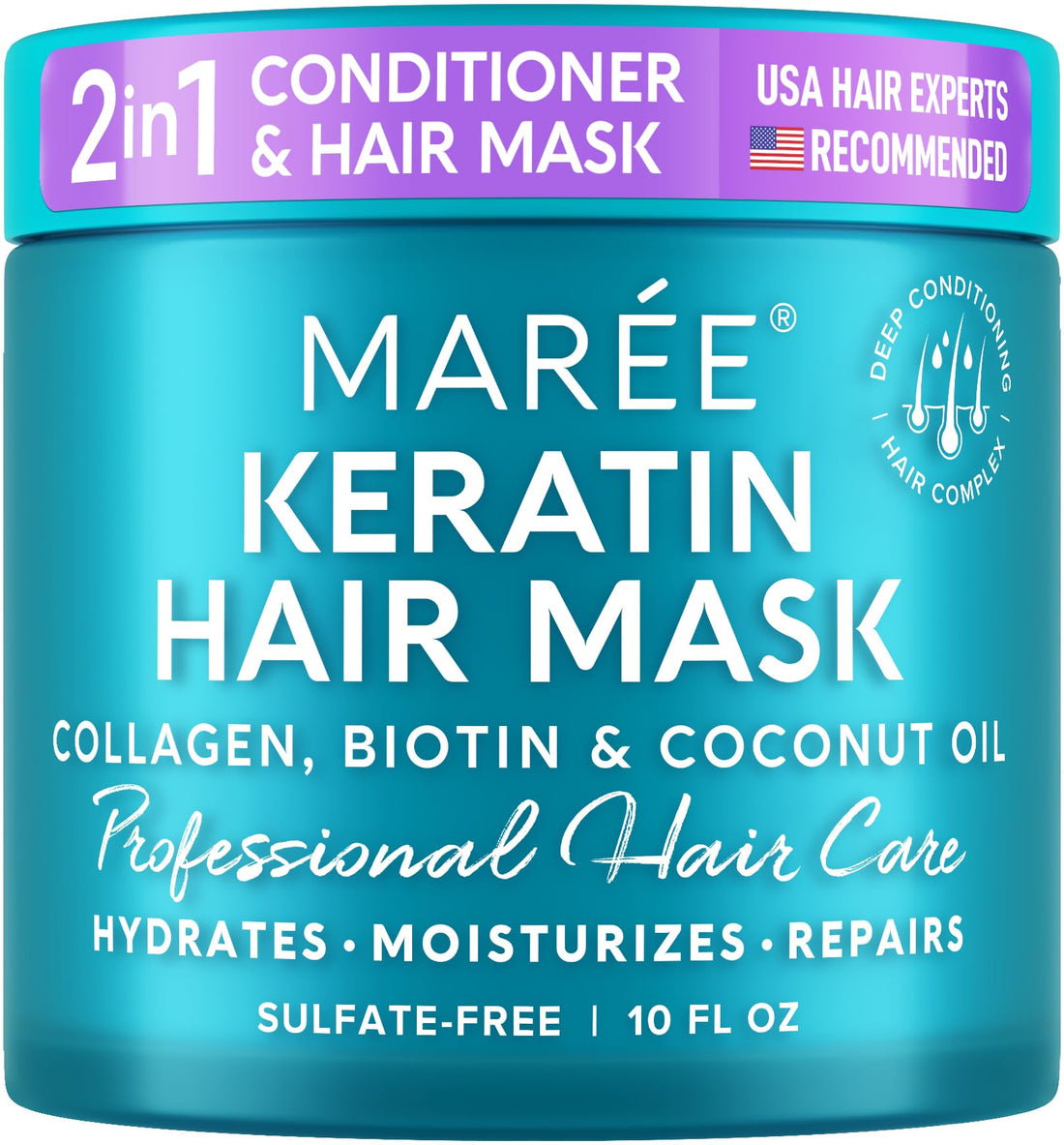 Nourishing Repair: Deep Conditioner for Hair Masks & Keratin Treatments