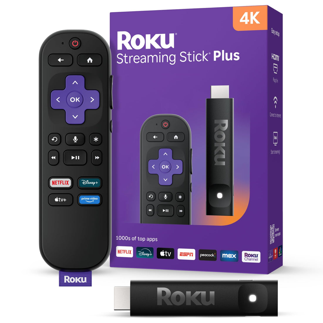 Unlock Endless Entertainment: Roku Streaming Stick Plus 2025 - Your Gateway to 4K HDR and Free Liv...
