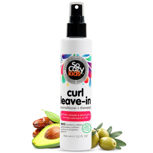 Revolutionary Leave-In Conditioner Spray for Curly Kids' Hair: Tangle-Free Bliss