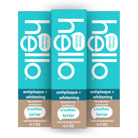 Antiplaque Whitening Toothpaste with Coconut