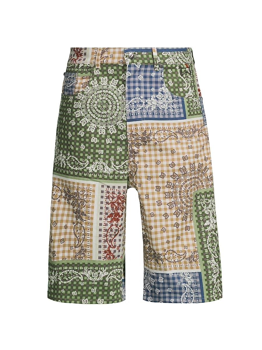 Rhude Bandana Traxedo Baggy Shorts