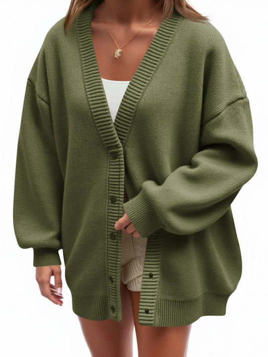 Cicy Bell Women's Oversized Chunky Cardigan Sweater for Fall and Winter