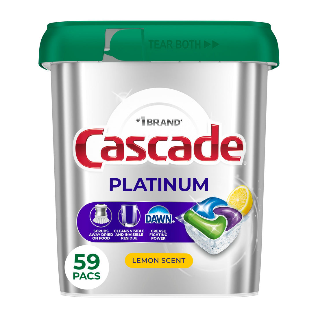 Cascade Platinum Dishwasher Pods