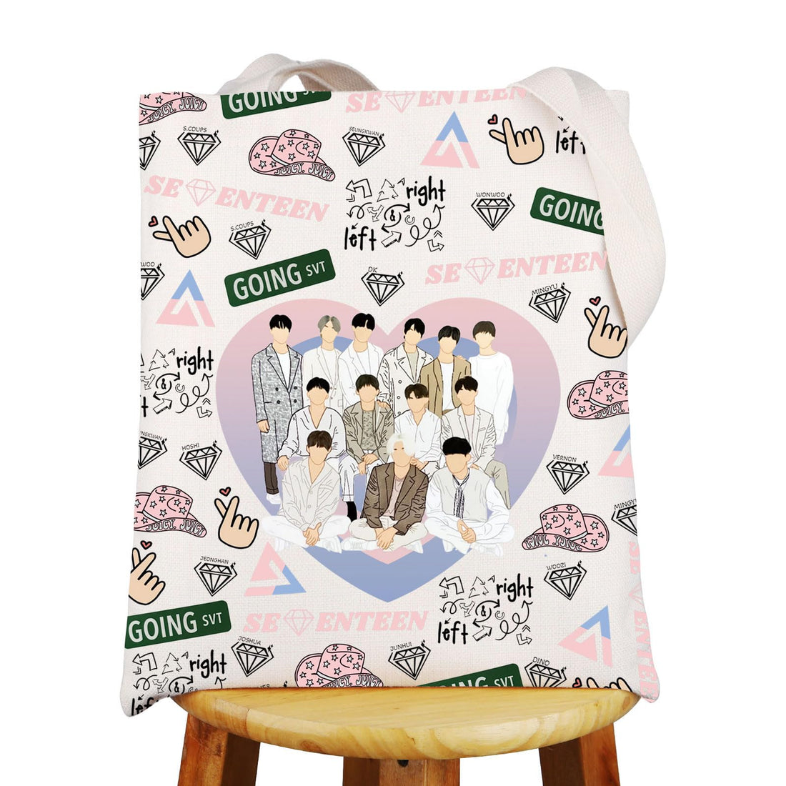 K-Pop Merchandise Tote Bag for Ultimate Fan Gifts