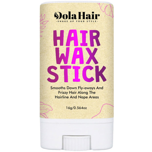 Dolahair Hair Wax Stick - Flyaway Control and Styling Pomade for Kids, Women, and Men - Hair Bun ...