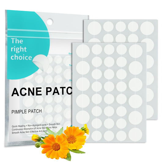 Hydrocolloid Patches for Acne Treatment, Covering Zits and Blemishes effectively.