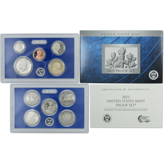 2023 Clad Proof Set U.S. Mint Original Government Packaging OGP COA.